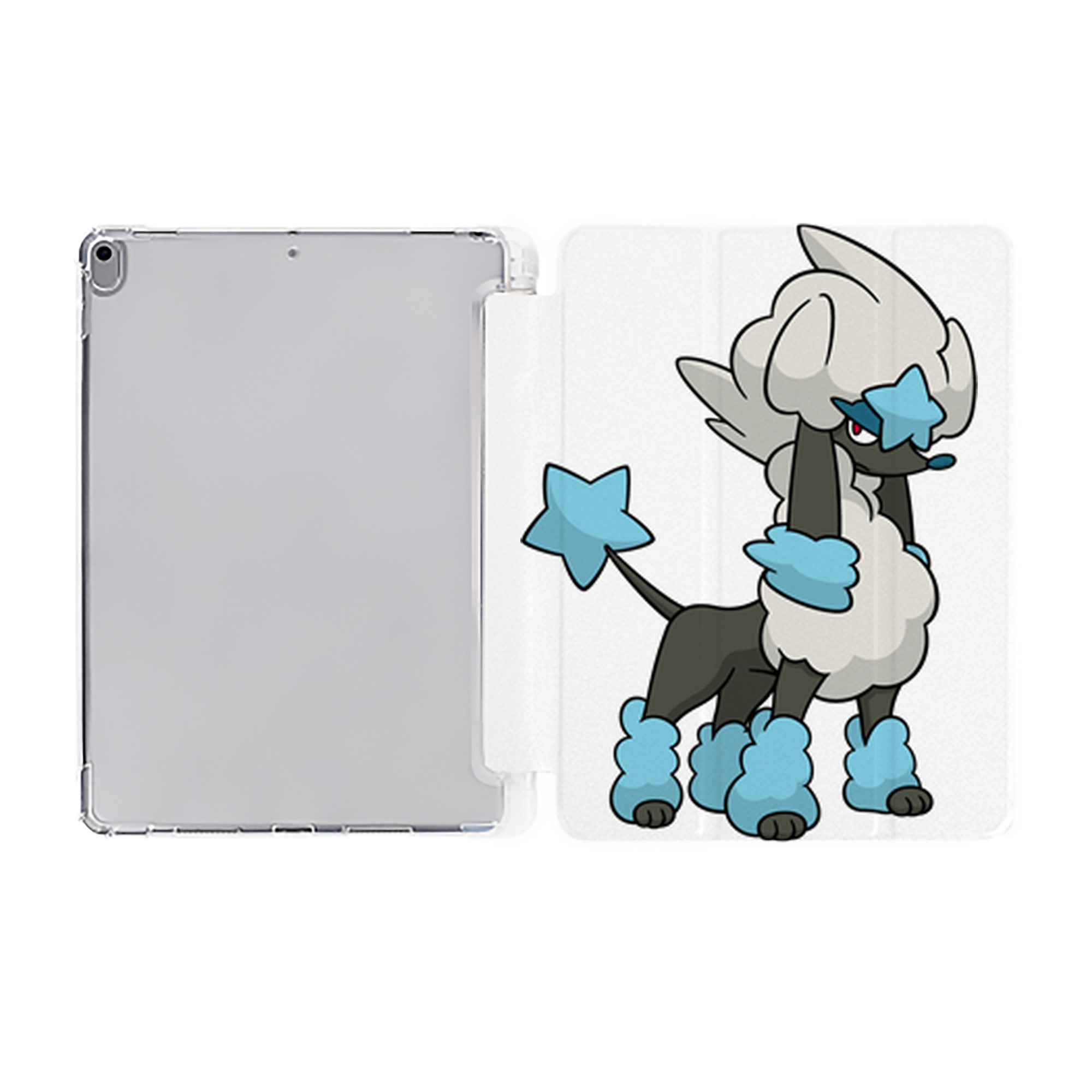 （画像用） ポケットモンスター Pokémon IPad ケース ペン収納付き 三つ折りスタンド PUレザー×シリコン 対応機種9.5/10.5/10.9インチ